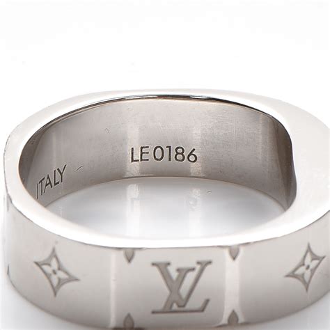 bague nanogram louis vuitton|Louis Vuitton nanogram ring.